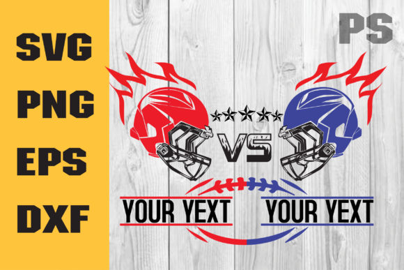 American Football Player Graphics for Crafts