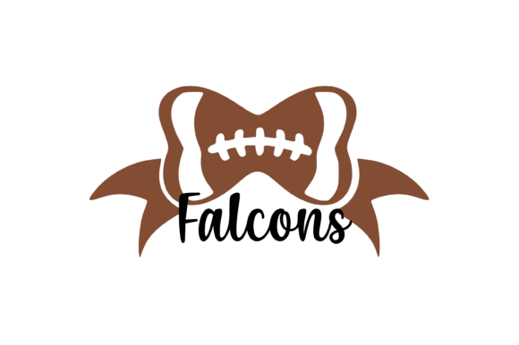 Falcons Football Bow: Graphics & Crafts Review