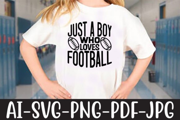 Graphics for Crafts: A Boy Who Loves Football