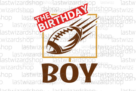The Birthday Boy Football Svg, Kids Review
